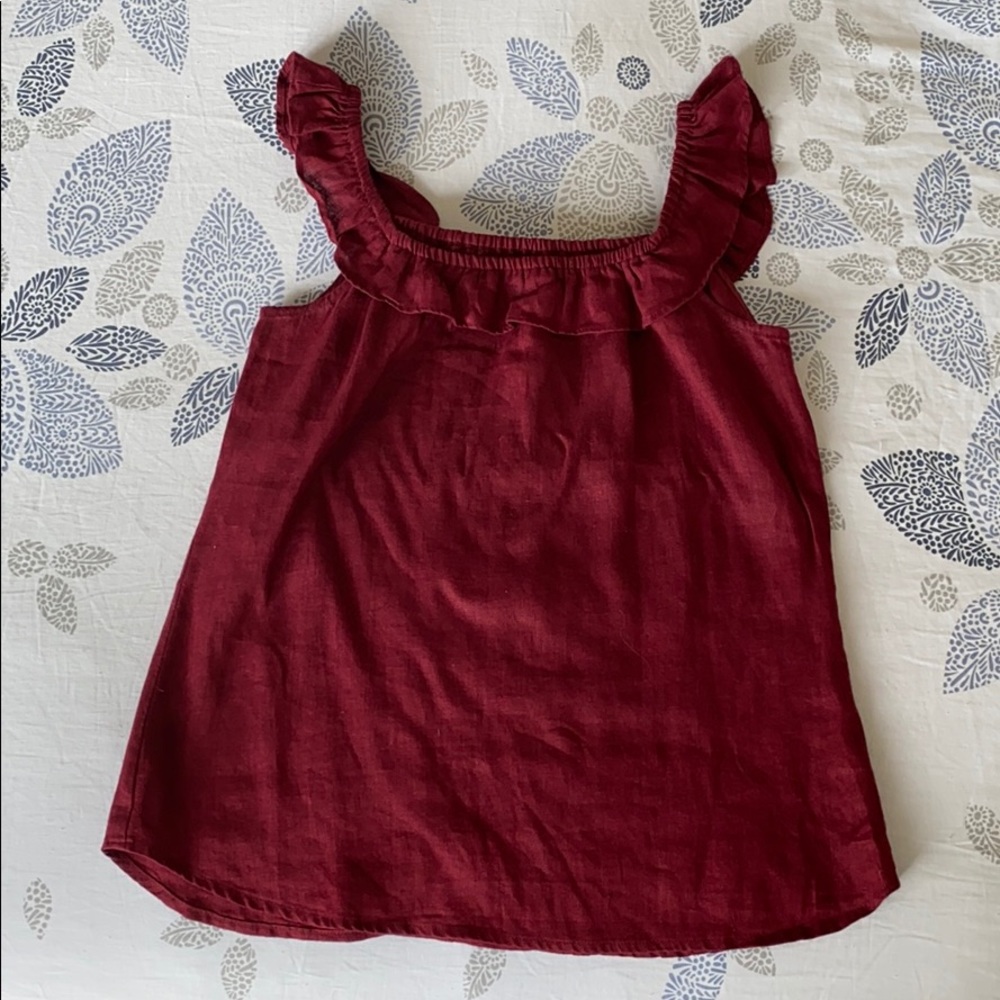 Reformation Linen Top